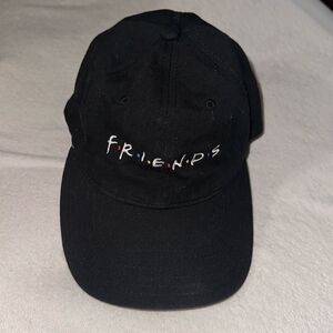 FRIENDS Black White Red Blue Yellow Unisex Embroidered Baseball Cap